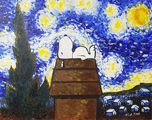 Snoopy - 40 x 50 - AST 